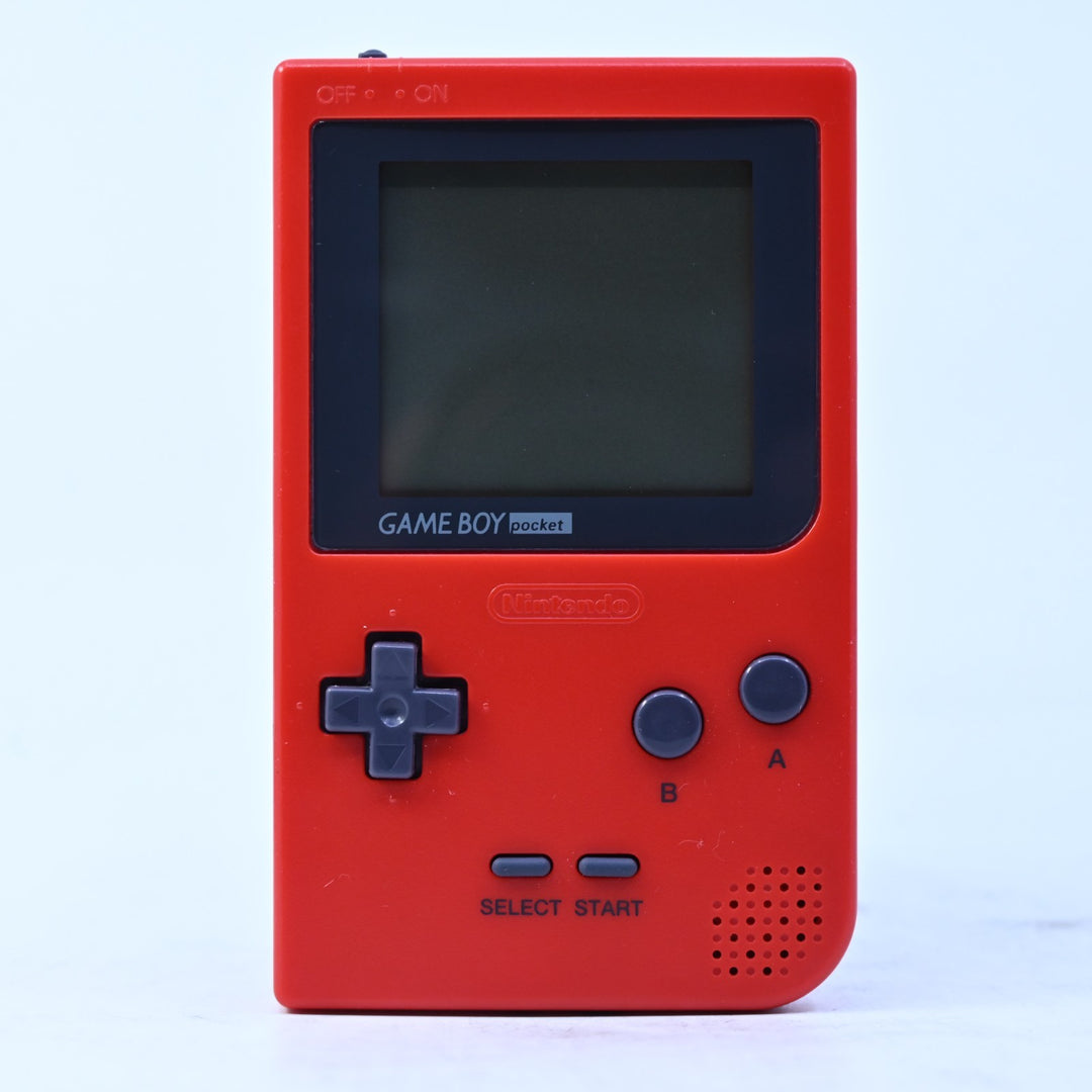 Red Nintendo Gameboy Pocket Console - MGB-001 - FREE POST!