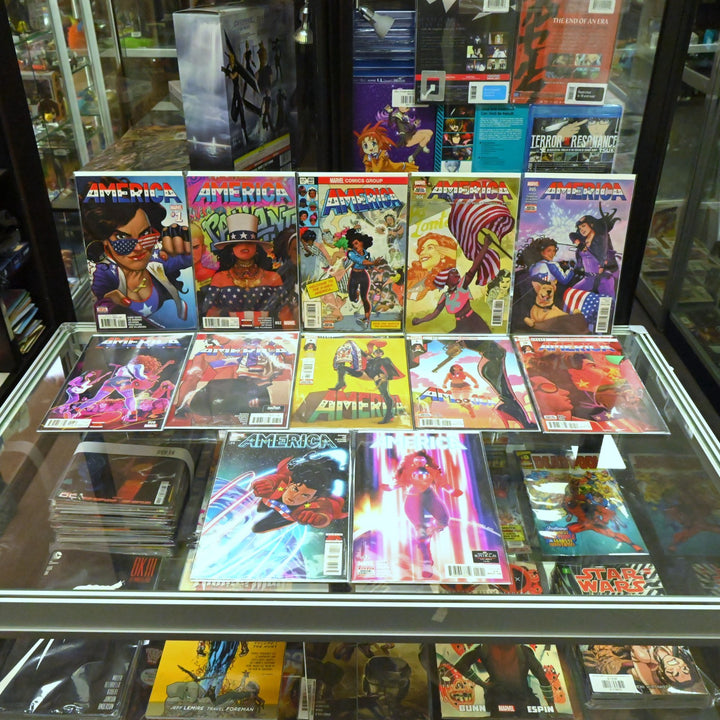 America (2017) - Complete Set 1-12 - Rivera / Quinones - Marvel Comics - Comic