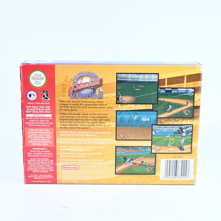 Major League Baseball Featuring Ken Griffey Jr - N64 / Nintendo 64 Boxed Game