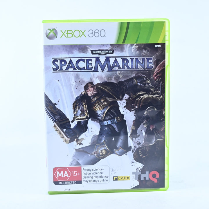 Warhammer 40k: Space Marine - Xbox 360 Game + Manual - PAL - MINT DISC!