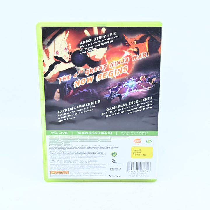 Naruto Shippuden Ultimate Ninja Storm 3  - Xbox 360 Game + Card + Manual