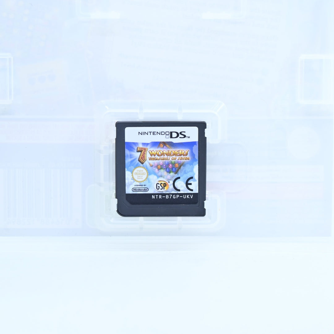 7 Wonders Treasures Of Seven - Nintendo DS Game - PAL + Manual - FREE POST!