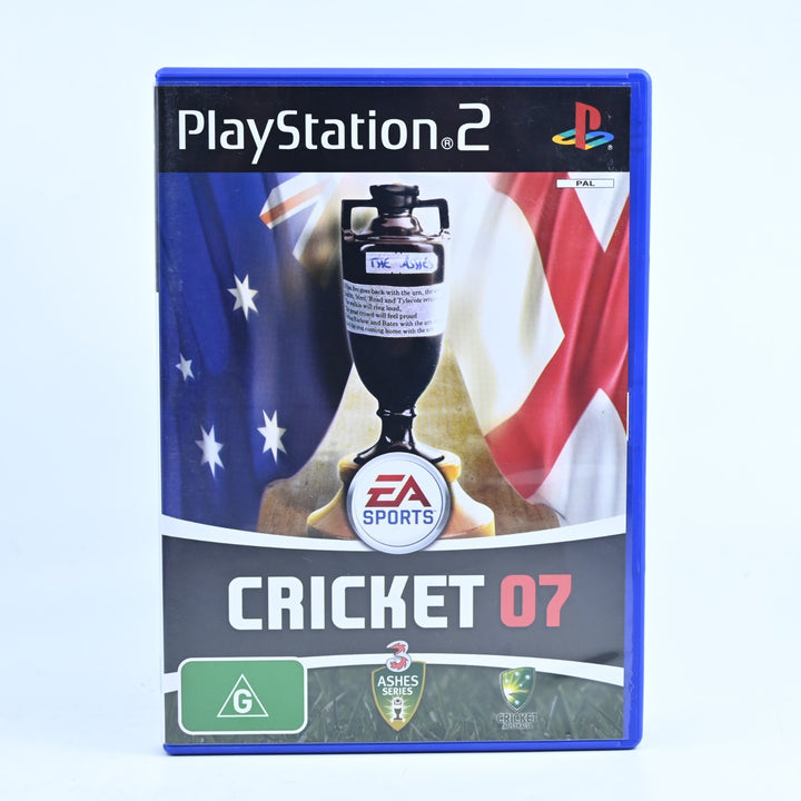 EA Sports Cricket 07 - Sony Playstation 2 / PS2 Game + Manual - PAL - MINT DISC!