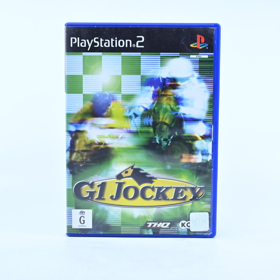 G1 Jockey - Sony Playstation 2 / PS2 Game + Manual - PAL - MINT DISC!