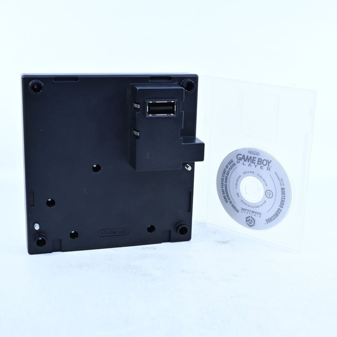 Black Game Boy Player + PAL Disc - Nintendo Gamecube Accessory - PAL