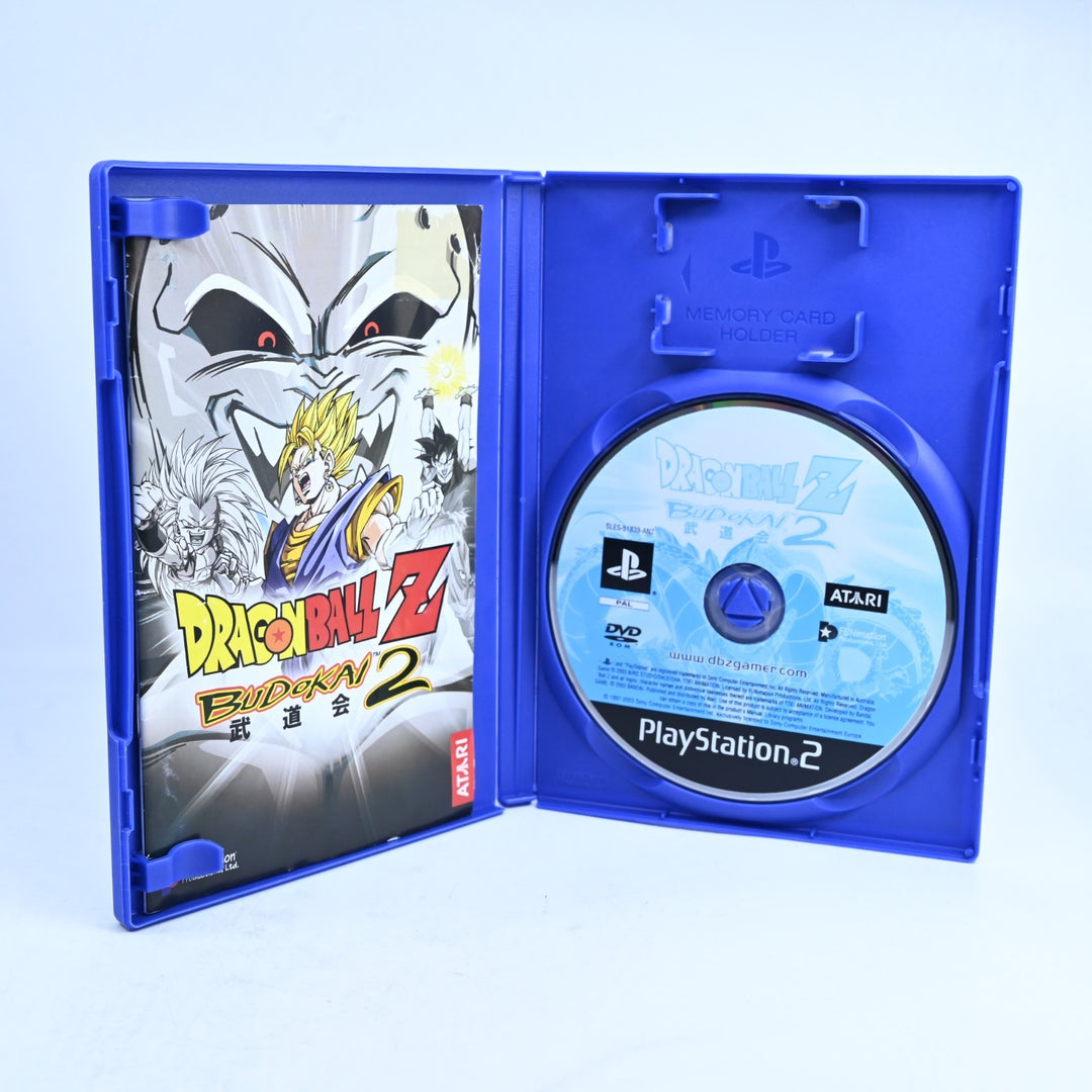 Dragon Ball Z: Budokai 2 - Sony Playstation 2 / PS2 Game + Manual - PAL