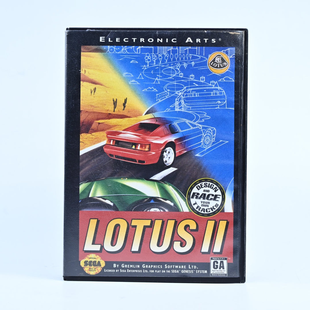 Lotus II - Sega Mega Drive Game - No Manual - PAL - FREE POST!