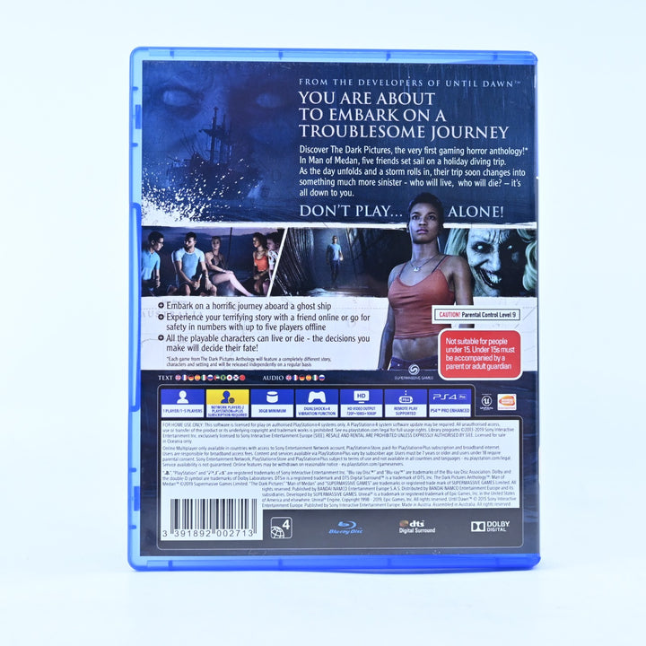 The Dark Pictures Anthology: Man of Medan - Sony Playstation 4 / PS4 Game