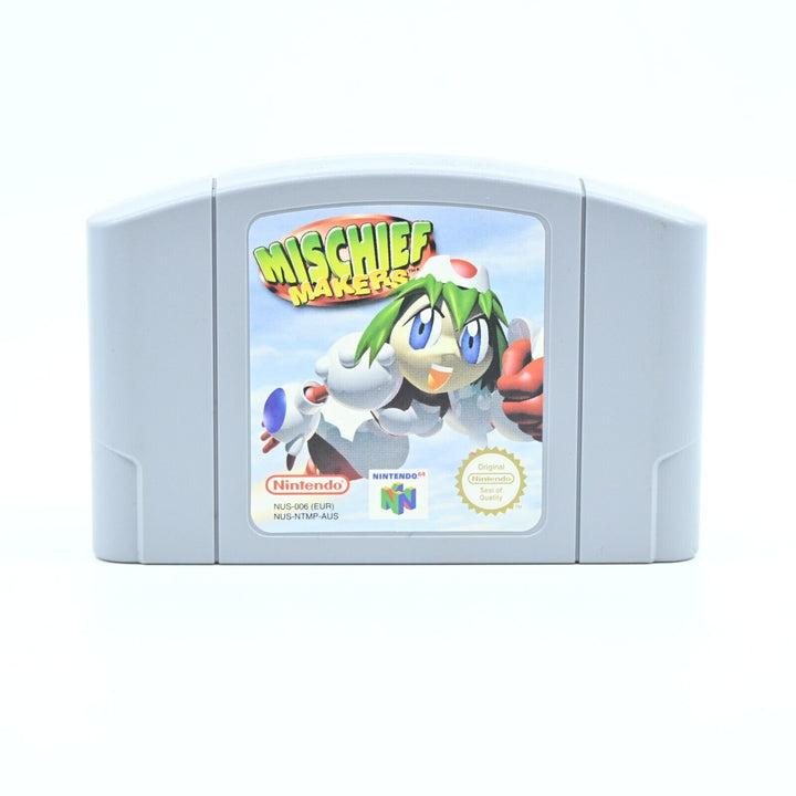 LIKE NEW! Mischief Makers - N64 / Nintendo 64 Game - PAL - FREE POST!