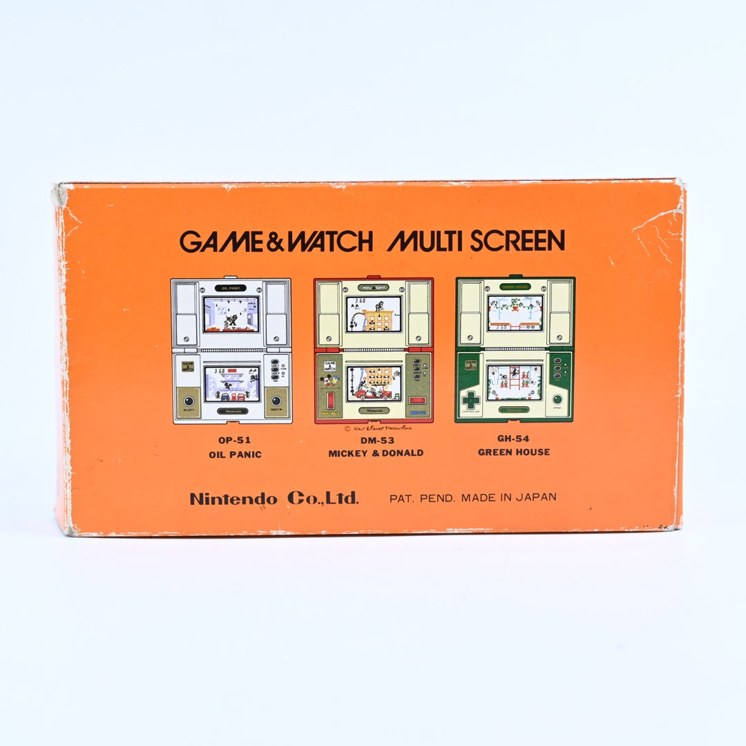 Donkey Kong - DK-52 - Nintendo Game & Watch Boxed Console - FREE POST!