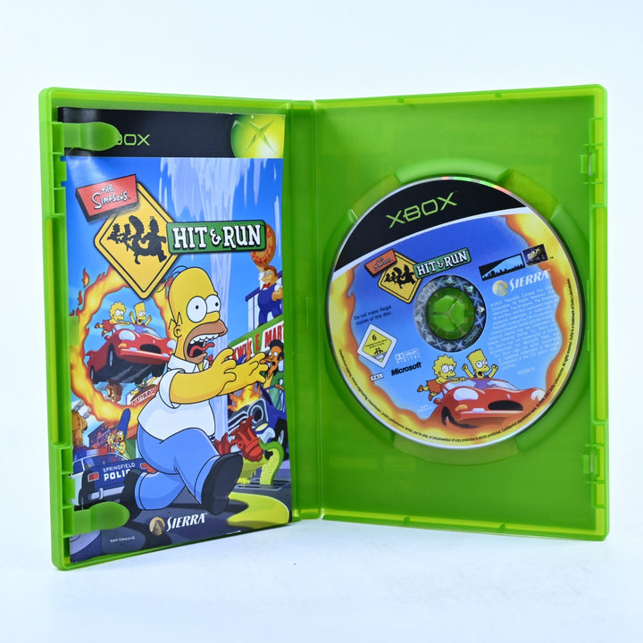 The Simpsons Hit & Run - Original Xbox Game + Manual - PAL - MINT DISC!