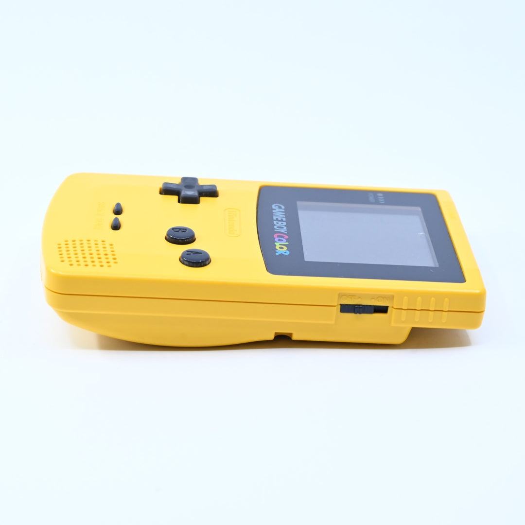 Dandelion Yellow Nintendo Gameboy Color Boxed Console - AUS PAL - Holo Label