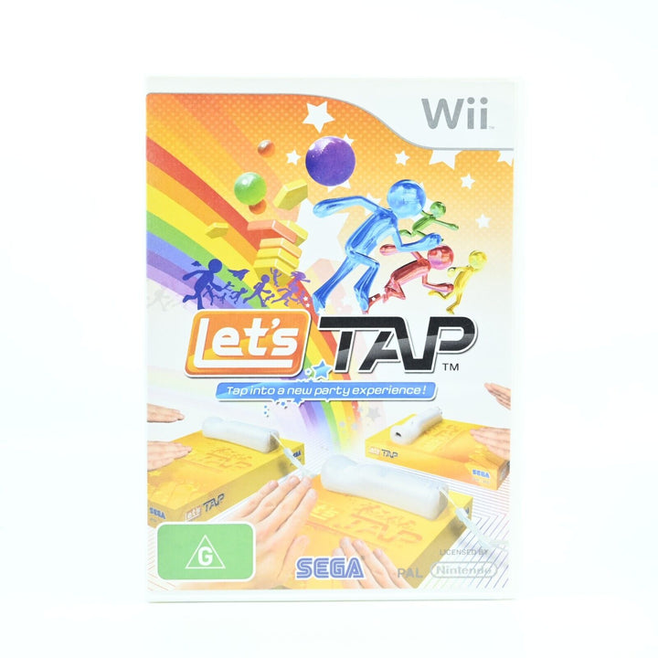 Let's Tap - Nintendo Wii Game - PAL - MINT DISC!