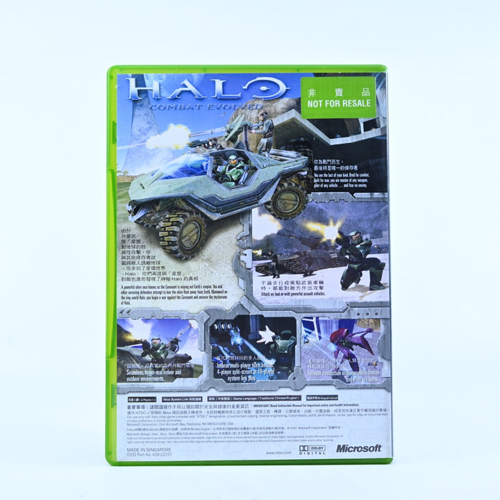 Halo: Combat Evolved - Original Xbox Game + Manual - NTSC-J - MINT DISC!