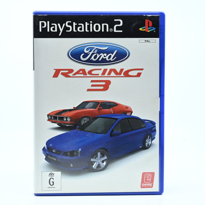 Ford Racing 3 - Sony Playstation 2 / PS2 Game + Manual - PAL - FREE POST!