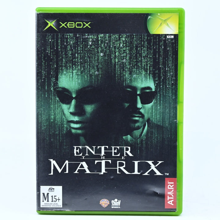 Enter the Matrix - Original Xbox Game + Manual - PAL - MINT DISC!