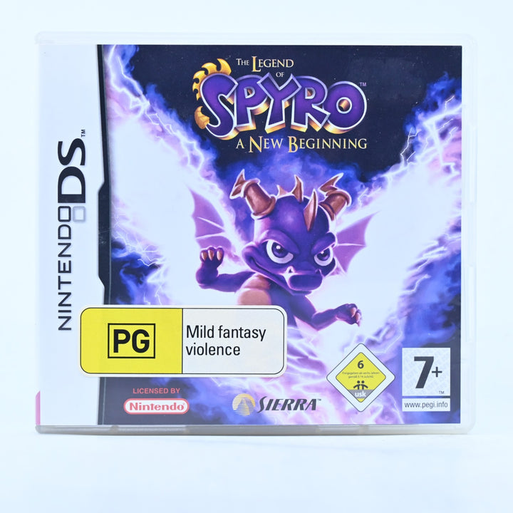 The Legend of Spyro: A New Beginning - Nintendo DS Game - PAL + Manual