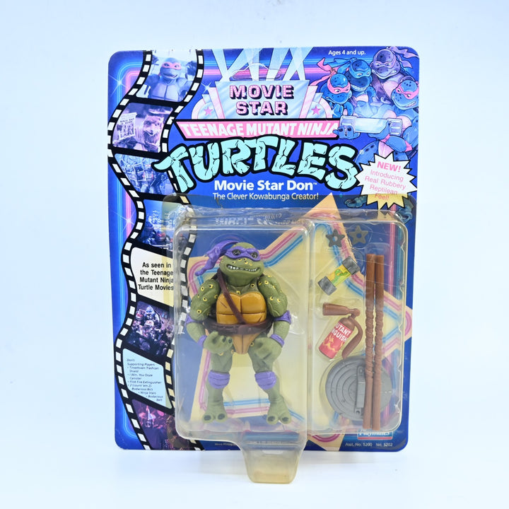 Movie Star Don Teenage Mutant Ninja Turtles / TMNT Playmates 1980's Figure Toy