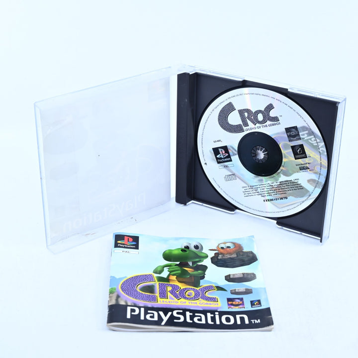 Croc: Legend of the Gobbos - Sony Playstation 1 / PS1 Game + Manual - PAL