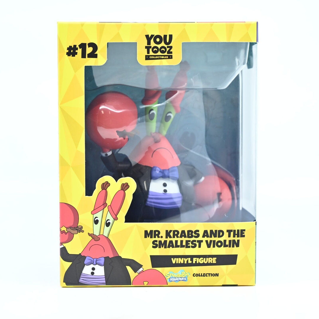 Mr. Krabs and the Smallest Violin Vinyl Figure - Youtooz Collectables - Toy