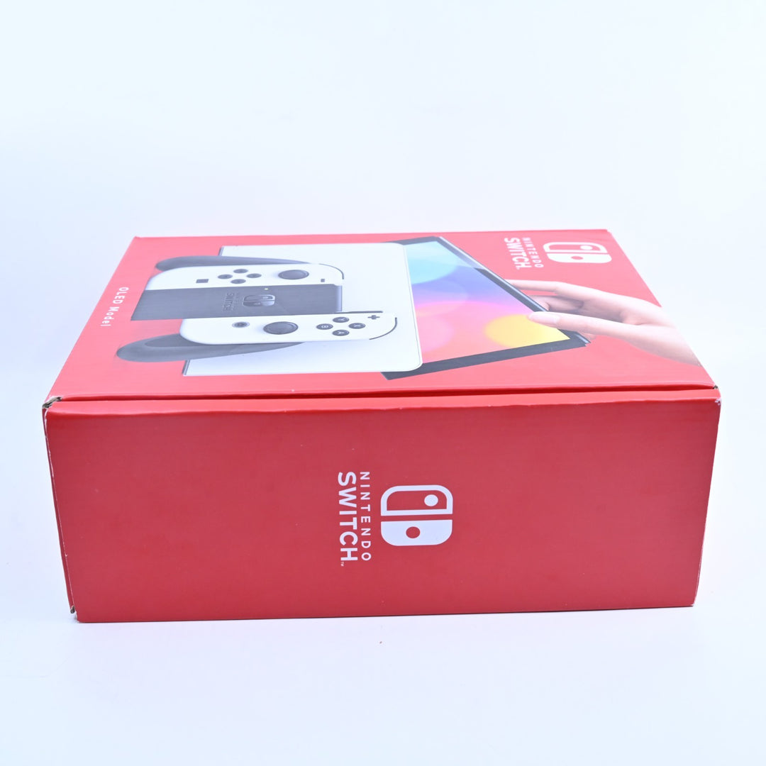 White - Nintendo Switch OLED Boxed Console - PAL - FREE POST!
