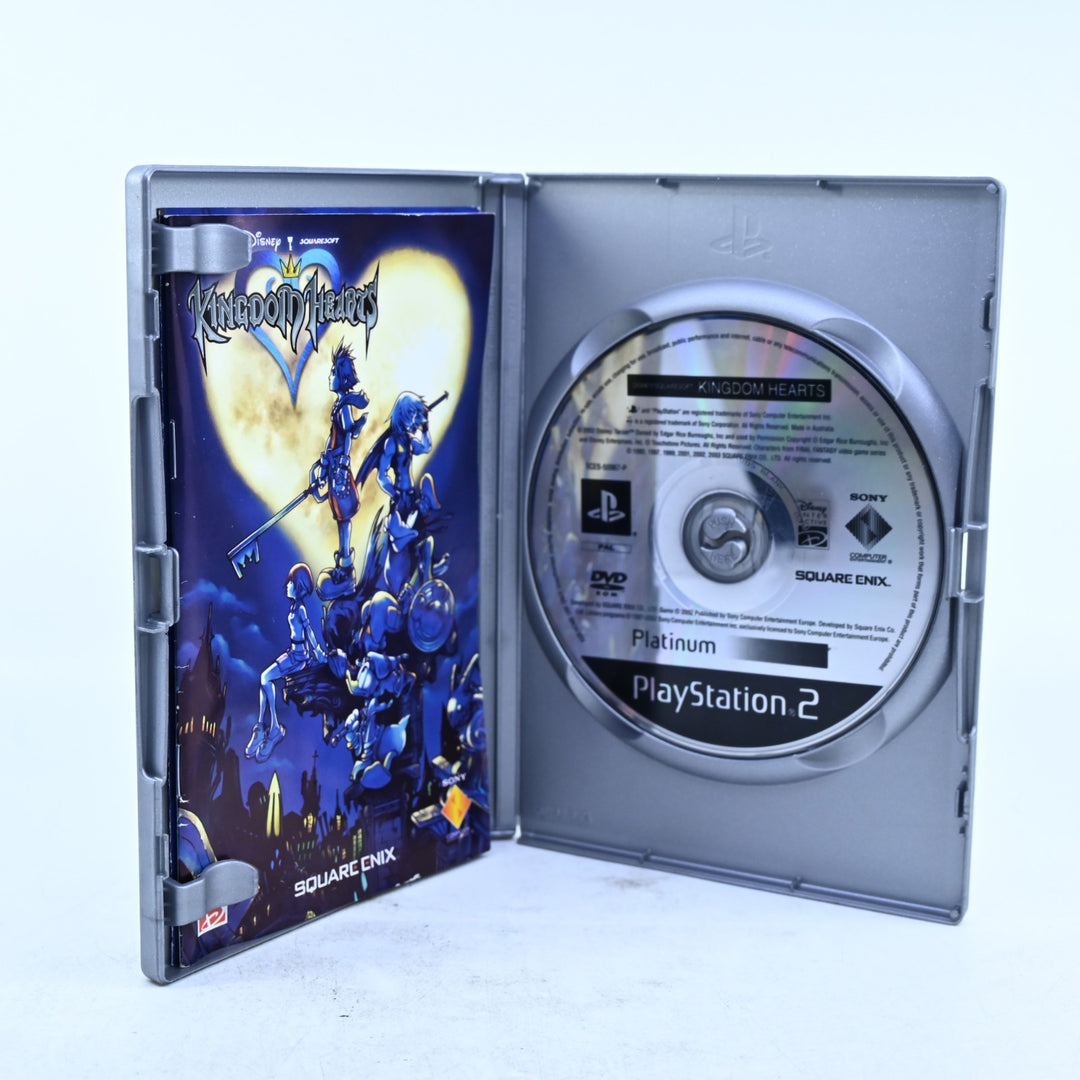 Kingdom Hearts - Sony Playstation 2 / PS2 Game + Manual - PAL - MINT DISC!
