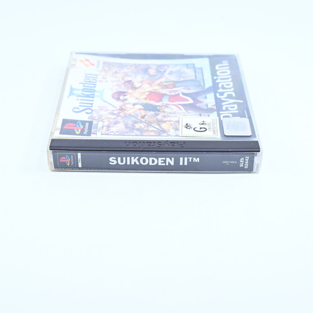 Suikoden II - Sony Playstation 1 / PS1 Game + Manual - PAL - MINT DISC!