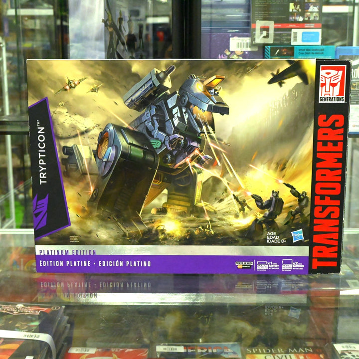 INCOMPLETE Hasbro Transformers Generations Trypticon - Plat Ed - Transformer Toy