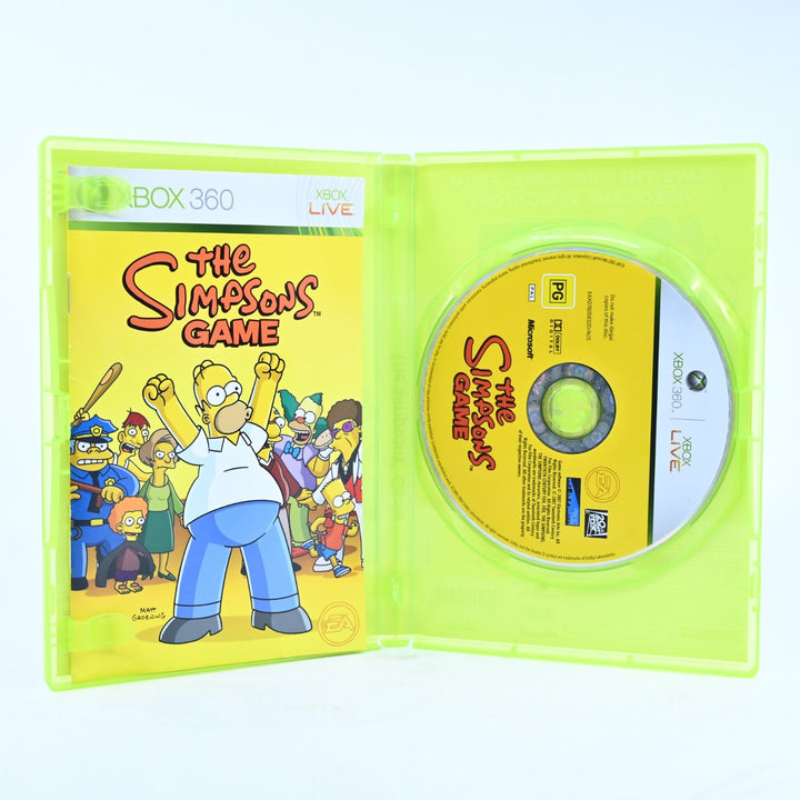 The Simpsons Game - Xbox 360 Game + Manual - PAL - MINT DISC!