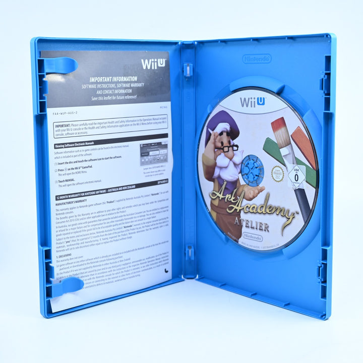 Art Academy: Atelier  -  Nintendo Wii U Game - PAL - FREE POST!