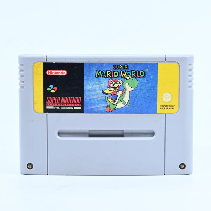 Super Mario World - Super Nintendo / SNES Game - PAL - FREE POST!
