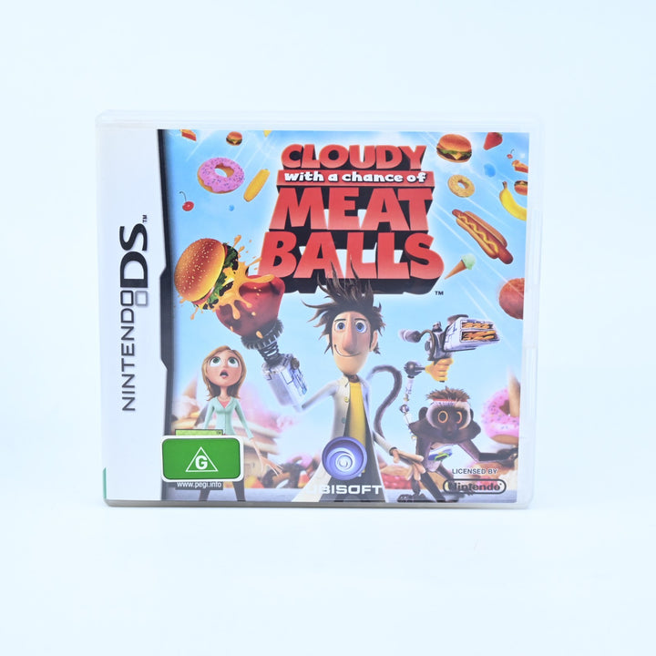 Cloudy with a Chance of Meatballs - Nintendo DS Game - PAL + Manual - FREE POST!