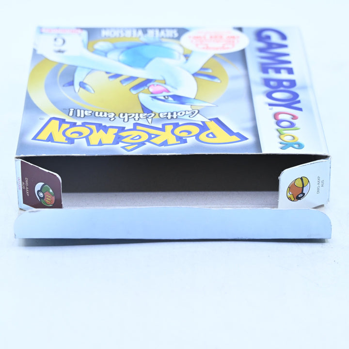 Pokemon Silver Version - Nintendo Gameboy Color Boxed Game - PAL - NEW BATTERY!