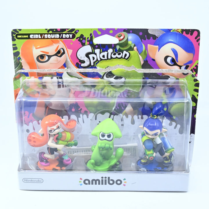 Inkling Girl/Squid/Boy Amiibo Set - Splatoon - Toy - FREE POST!