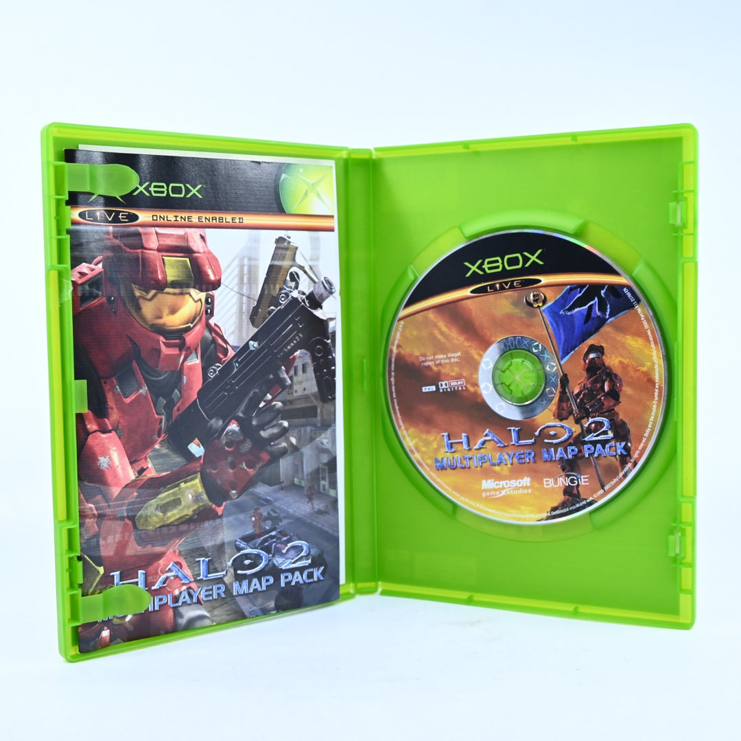 Halo 2 Multiplayer Map Pack - Original Xbox Game + Manual - PAL - MINT DISC!
