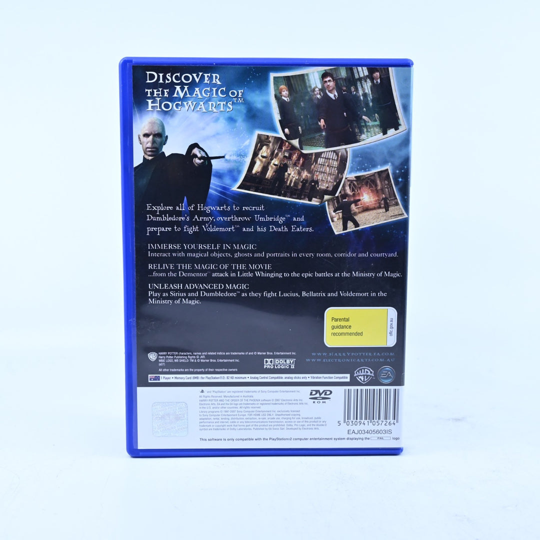 Harry Potter and the Order of the Phoenix - PS2 Game + Manual - PAL - MINT DISC!