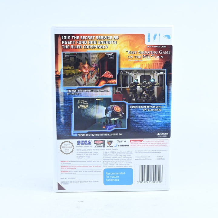 The Conduit: Special Edition - Nintendo Wii Game + Manual - PAL - MINT DISC!