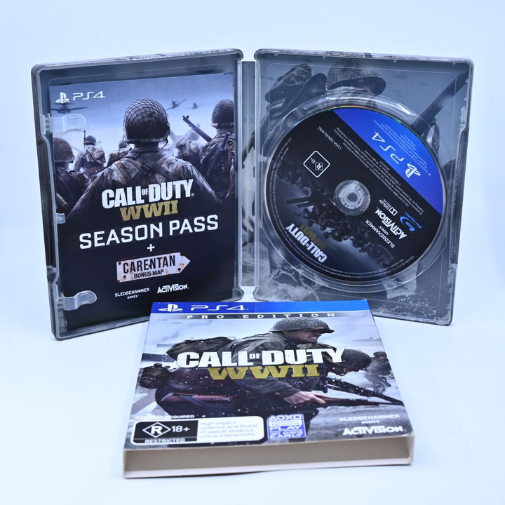 Call Of Duty: WWII - Pro Edition - Sony Playstation 4 / PS4 Game - FREE POST!