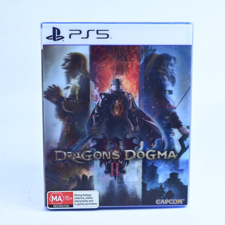 Dragon's Dogma II - Lenticular Edition - SEALED! - Sony Playstation 5 / PS5 Game