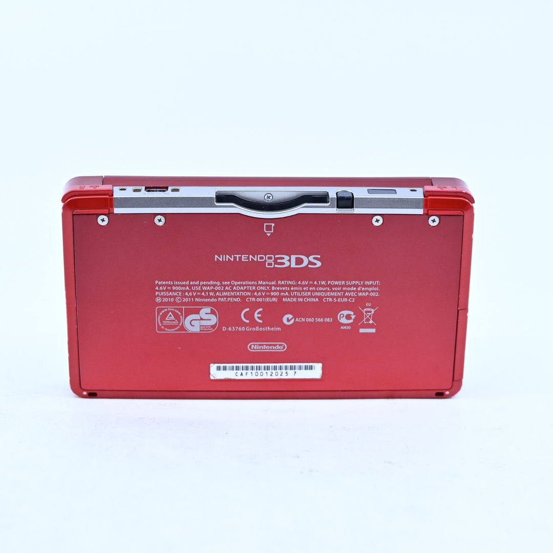 Flame Red - Nintendo 3DS Console - CTR-001 - PAL - FREE POST!