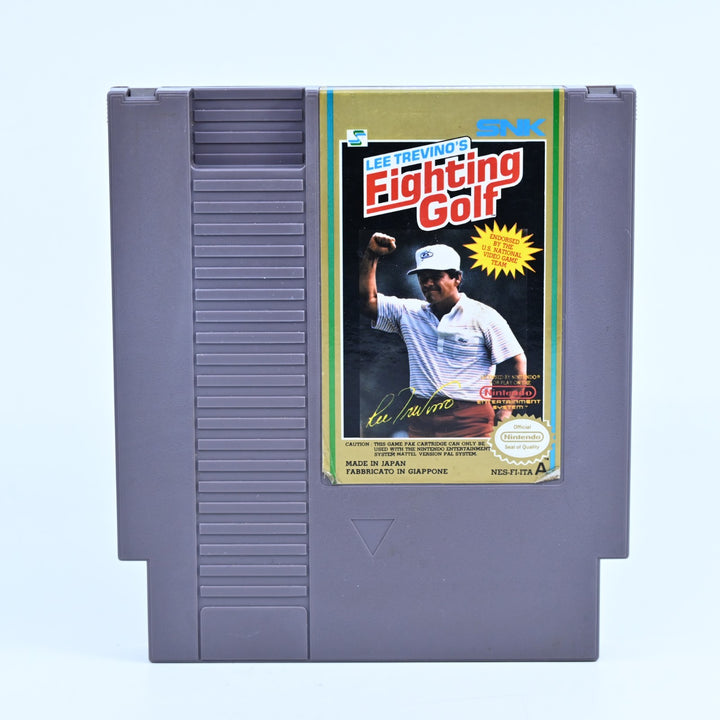 Lee Trevino's Fighting Golf - Nintendo Entertainment System / NES Game - PAL