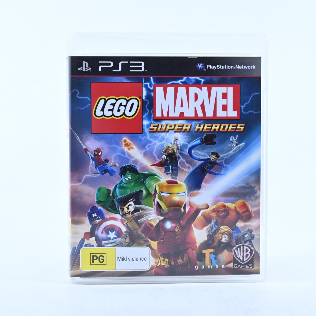 LEGO Marvel Super Heroes - Sony Playstation 3 / PS3 Game + Manual