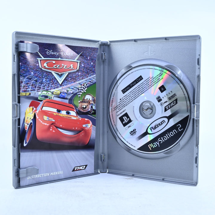 Disney-Pixar Cars - Sony Playstation 2 / PS2 Game + Manual - PAL - MINT DISC!