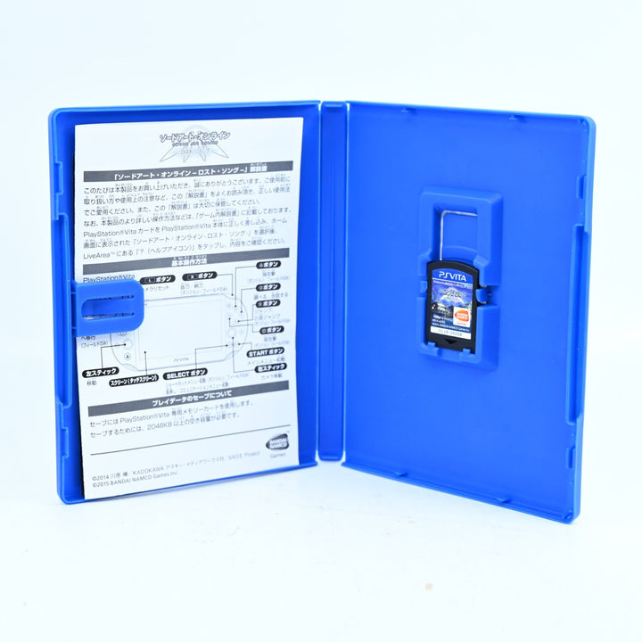 Sword Art Online: Lost Song - Sony PS Vita Game - Japanese - FREE POST!