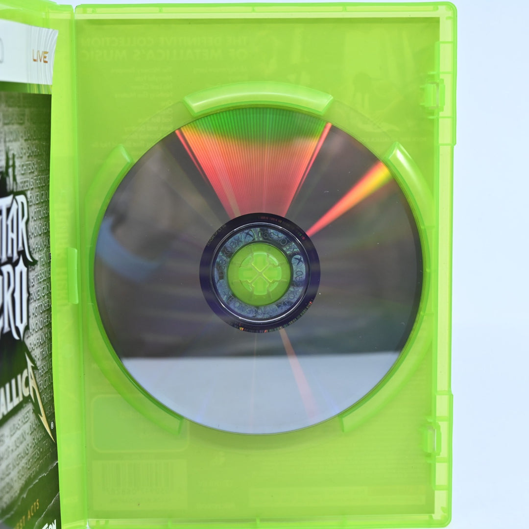 Guitar Hero: Metallica - Xbox 360 Game + Manual - PAL - MINT DISC!