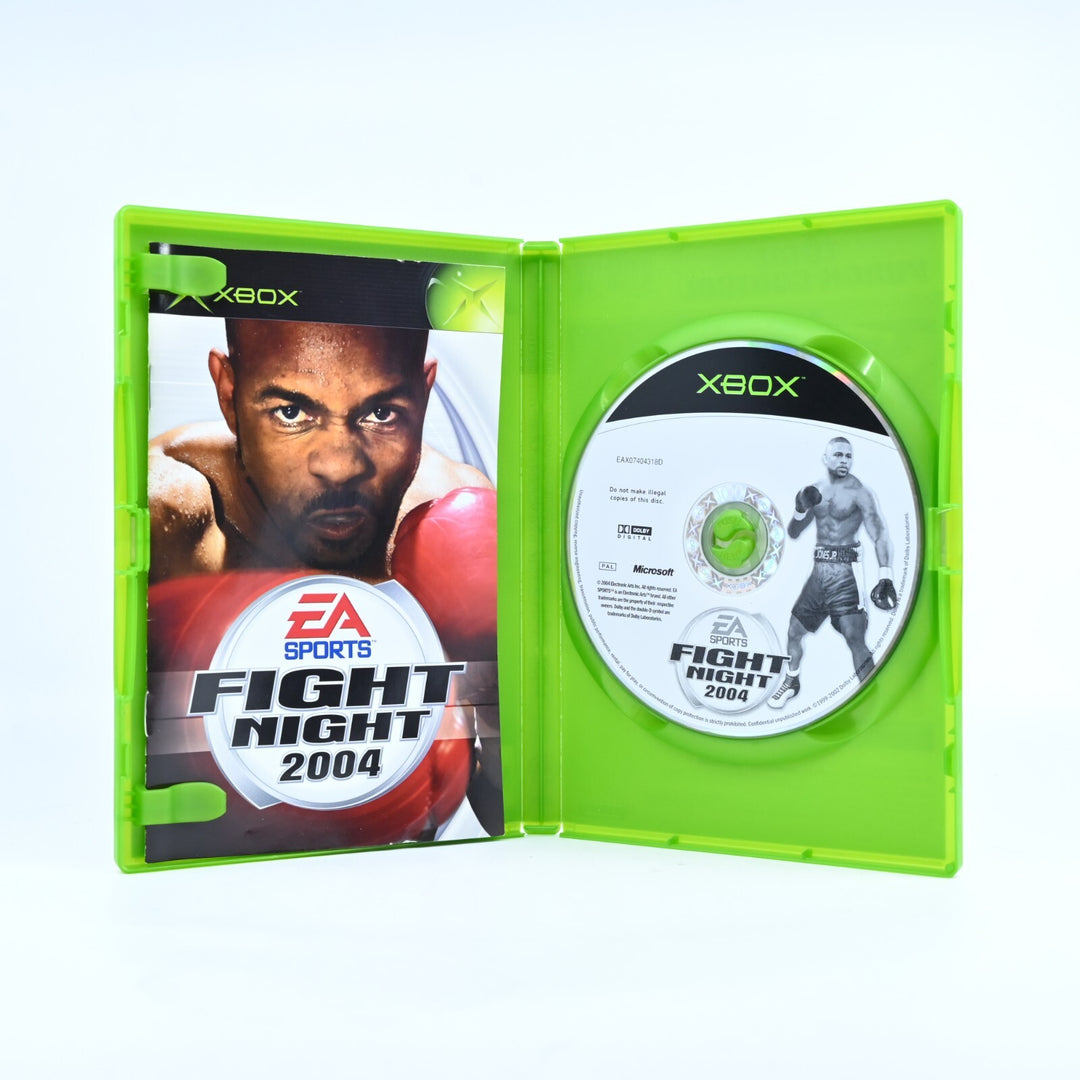 Fight Night 2004 - Original Xbox Game + Manual - PAL - MINT DISC!