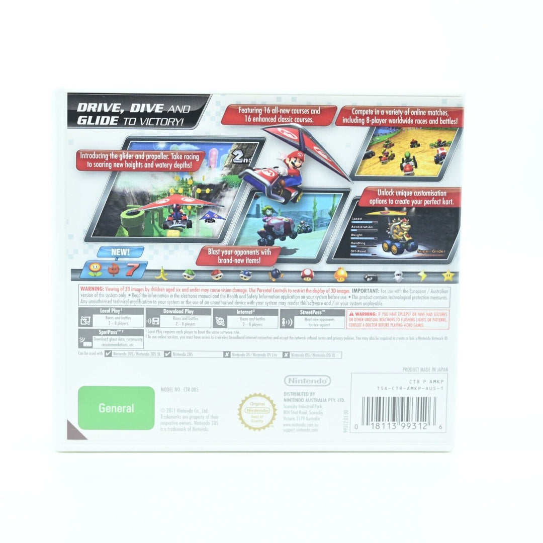 Mario Kart 7 - Nintendo 3DS Game - PAL - FREE POST!