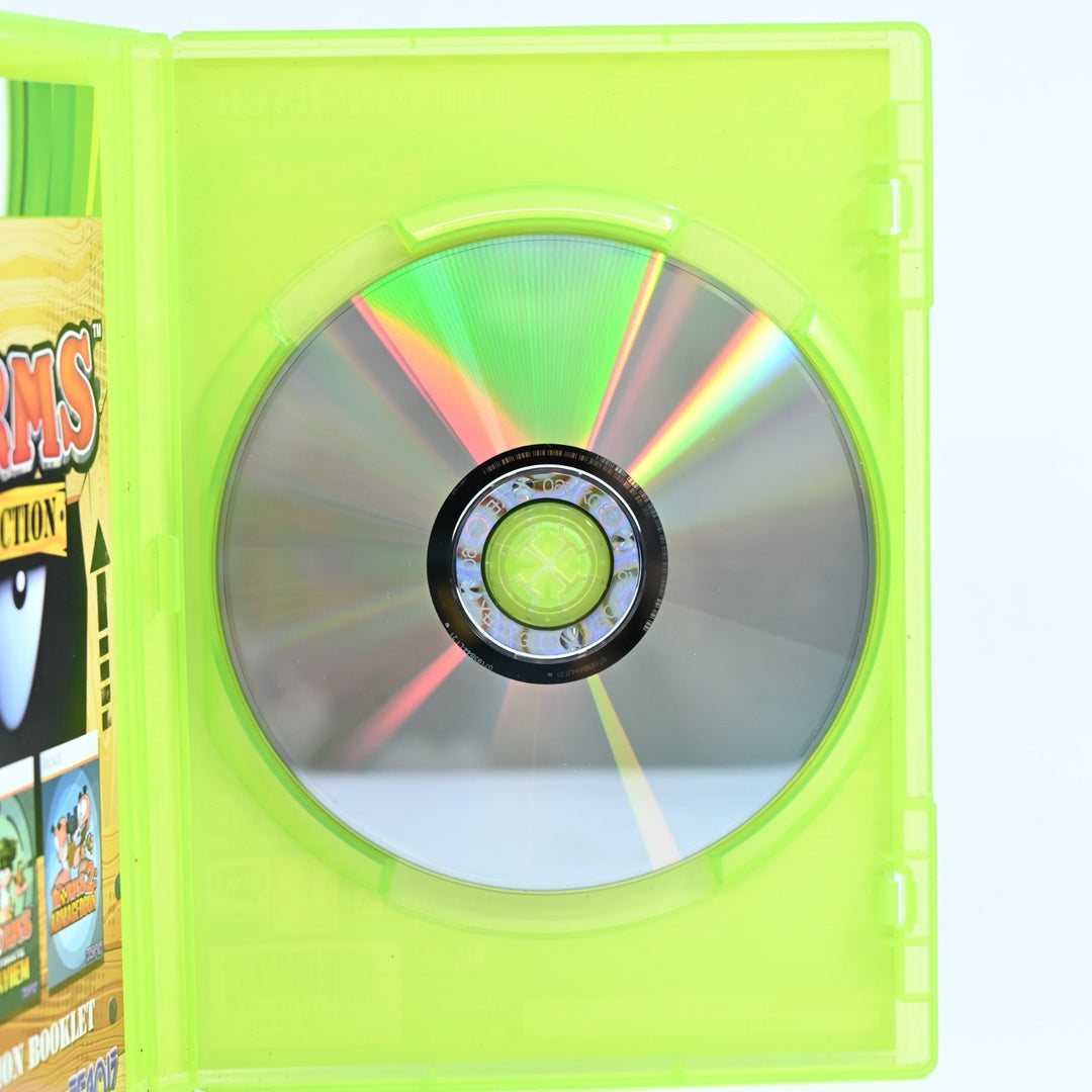 Worms Collection - Xbox 360 Game + Manual - PAL - MINT DISC!