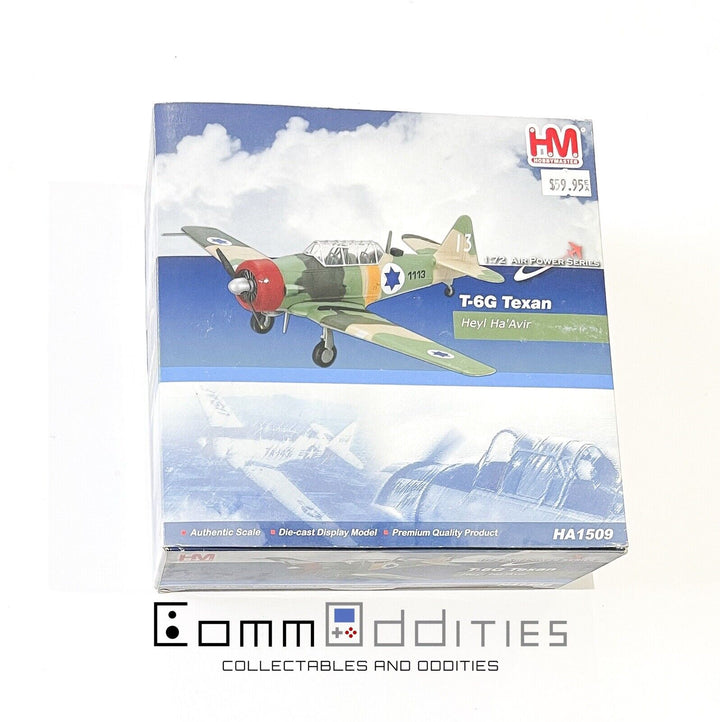 Hobbymaster - HA1509 1:72 Scale - T-6G Texan Heyl Ha'Avir Plane