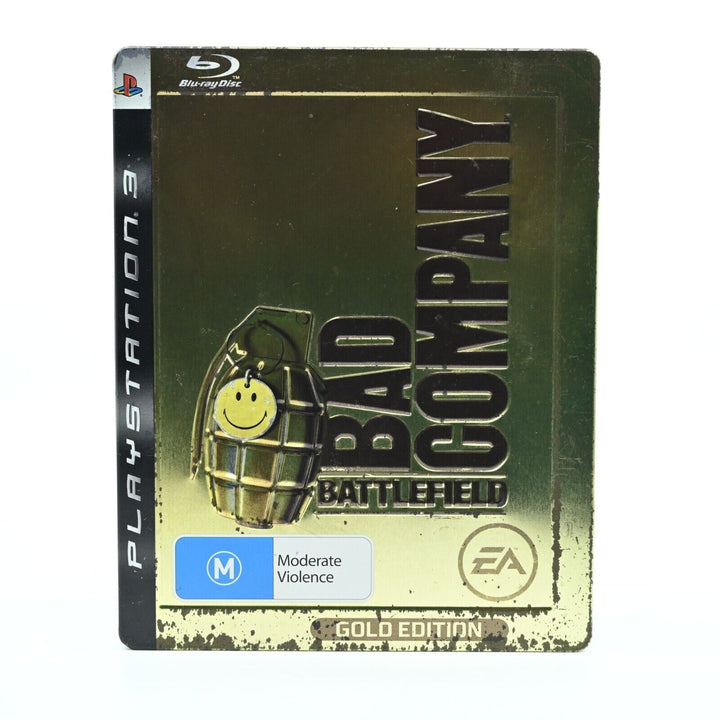 Battlefield: Bad Company - Steelbook - Sony Playstation 3 / PS3 Game